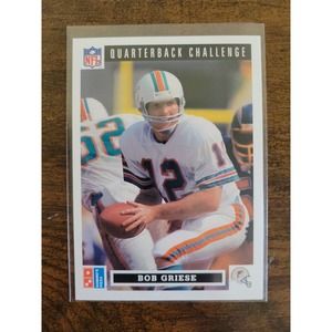 1991 Upper Deck Domino's Quarterback Challenge #37 Bob Griese - NFL - Fresh Pull
